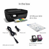 HP – OfficeJet 3830 Wireless All-In-One Instant Ink Ready Printer – Black